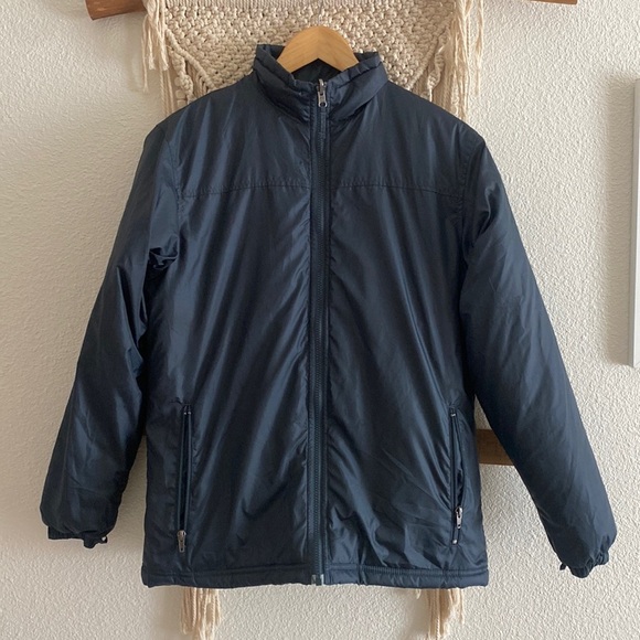 L.L. Bean Jackets & Blazers - Women’s LL Bean Zip In Navy Blue Winter Ski Jacket Coat Sz Small